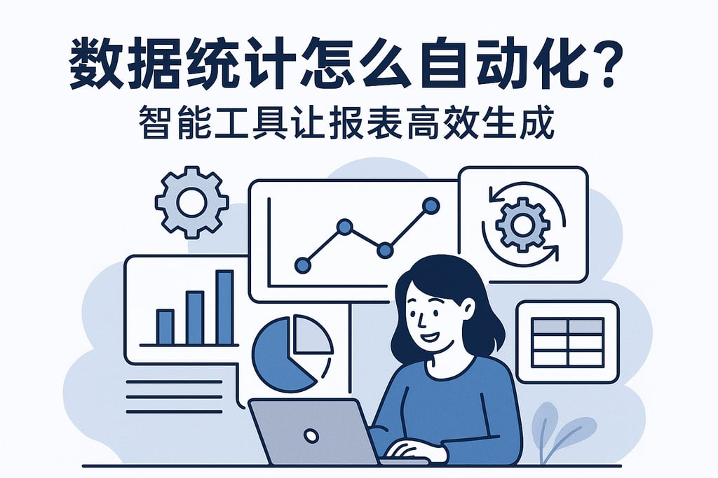 数据统计怎么自动化？智能工具让报表高效生成