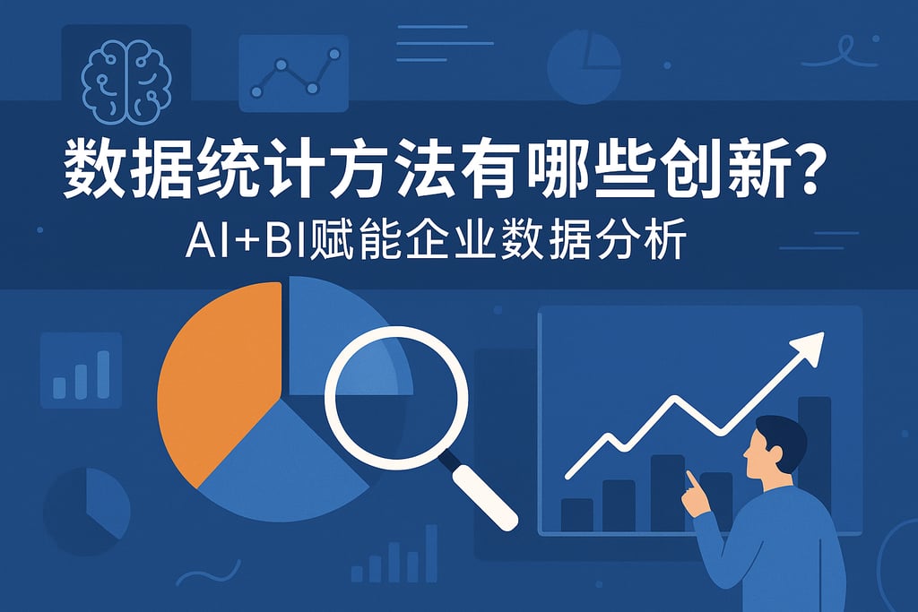数据统计方法有哪些创新？AI+BI赋能企业数据分析