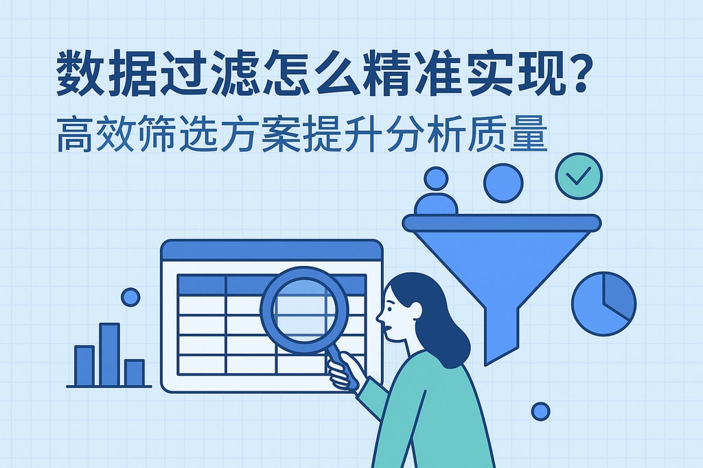 数据过滤怎么精准实现？高效筛选方案提升分析质量