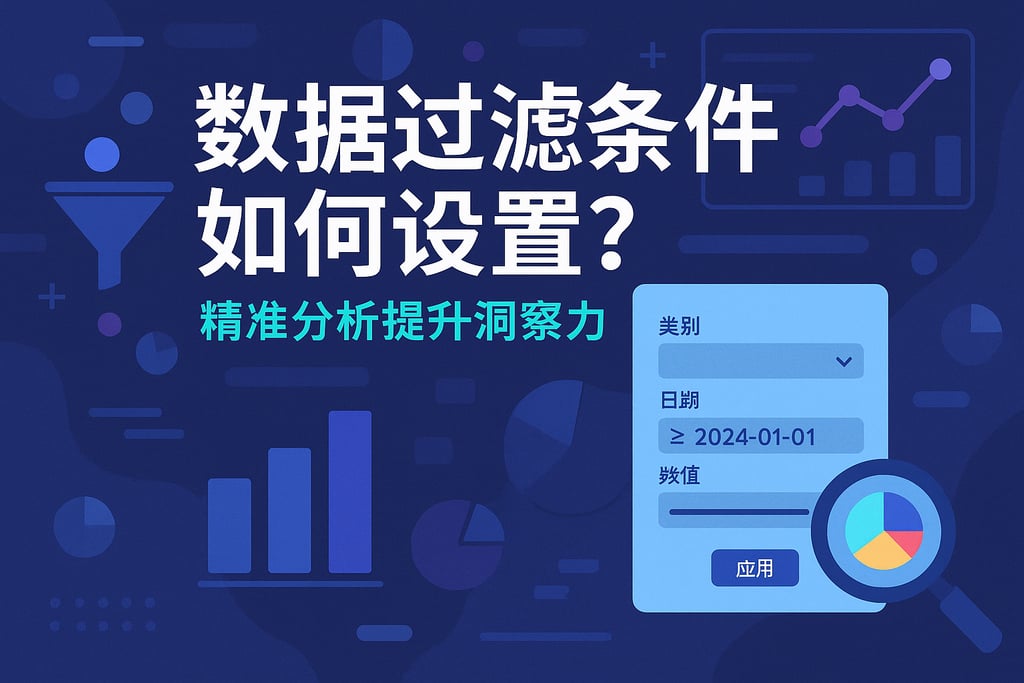 数据过滤条件如何设置？精准分析提升洞察力