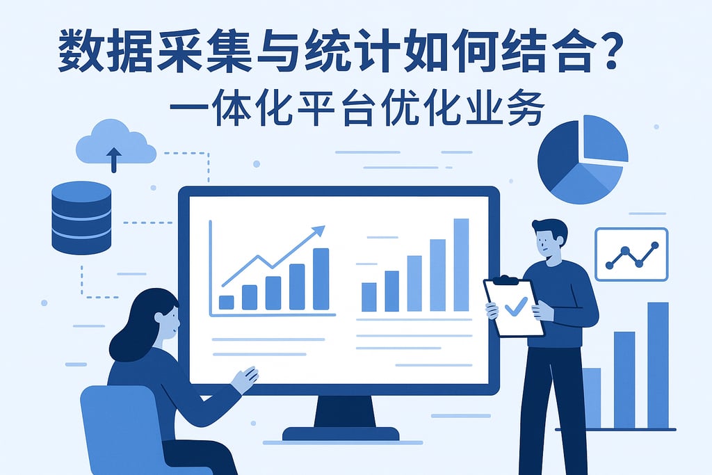 数据采集与统计如何结合？一体化平台优化业务