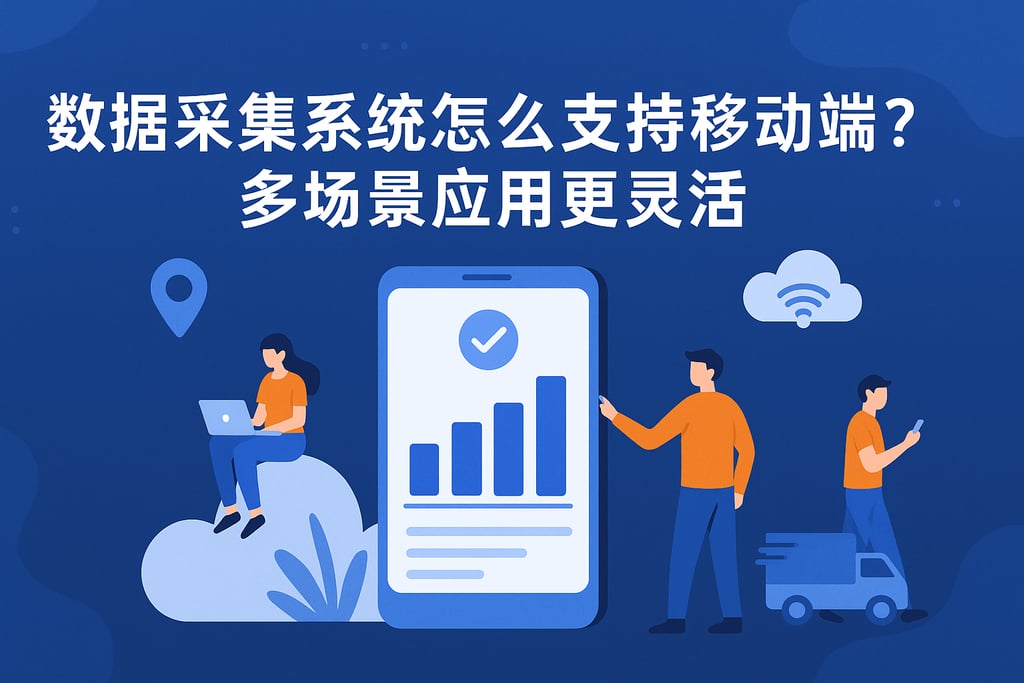 数据采集系统怎么支持移动端？多场景应用更灵活