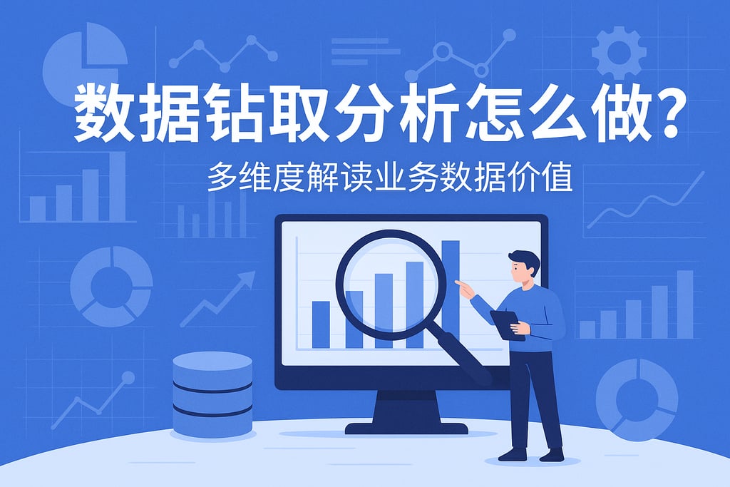 数据钻取分析怎么做？多维度解读业务数据价值