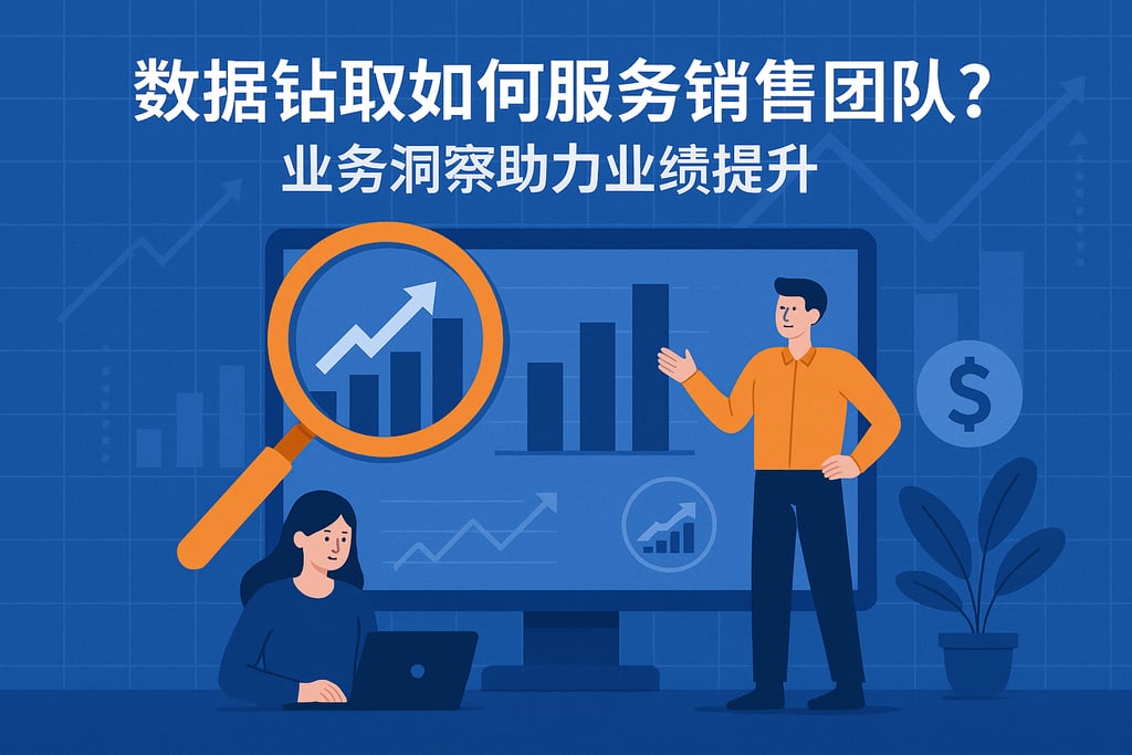 数据钻取如何服务销售团队？业务洞察助力业绩提升