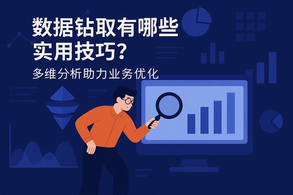 数据钻取有哪些实用技巧？多维分析助力业务优化