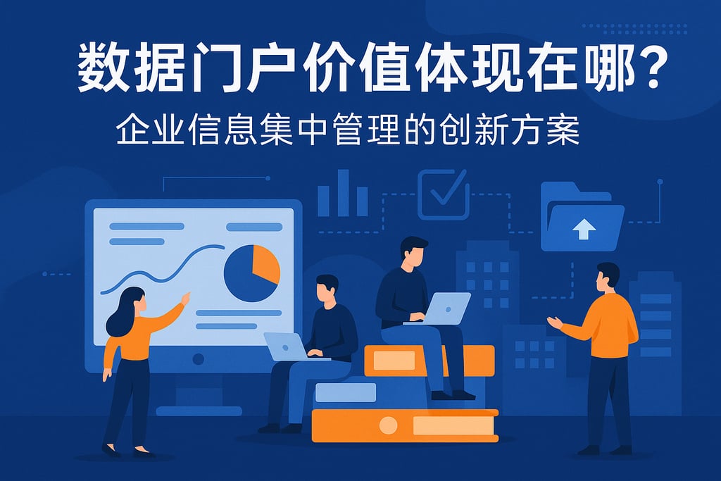 数据门户价值体现在哪？企业信息集中管理的创新方案