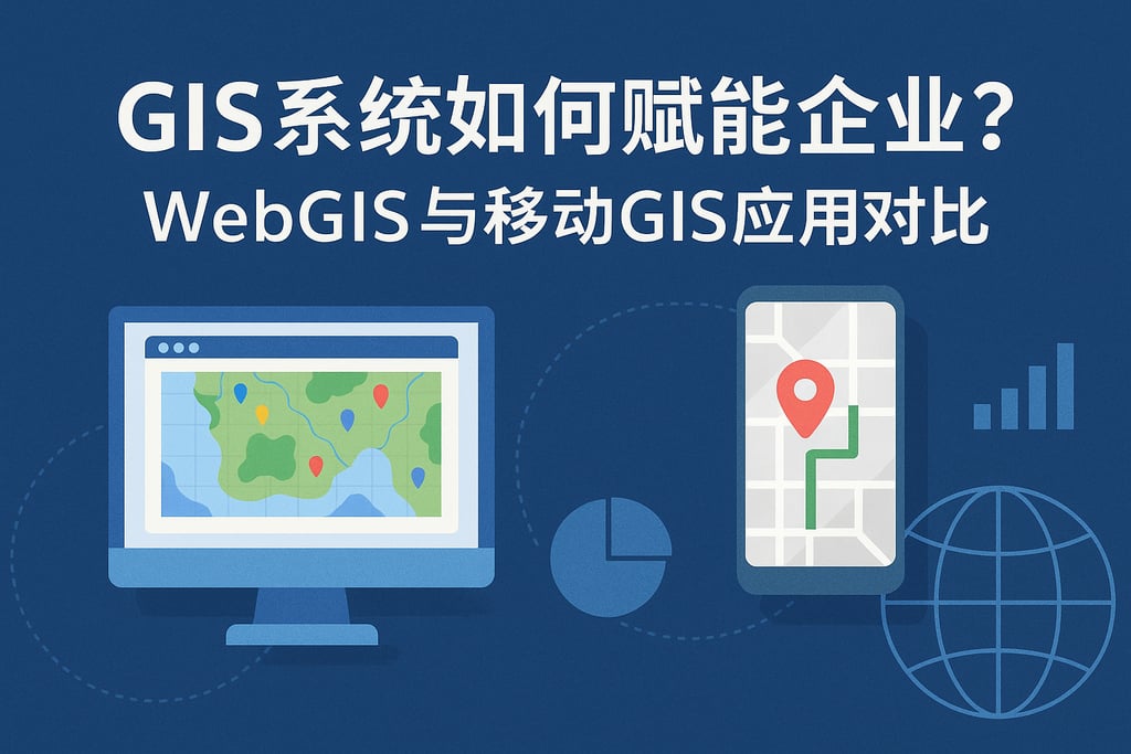 GIS系统如何赋能企业？WebGIS与移动GIS应用对比