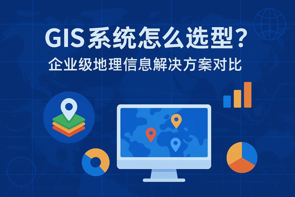 GIS系统怎么选型？企业级地理信息解决方案对比