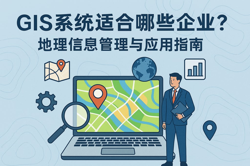 GIS系统适合哪些企业？地理信息管理与应用指南
