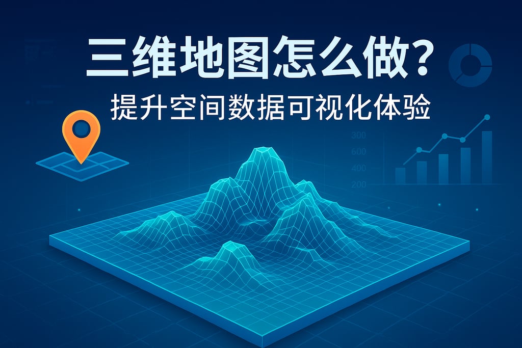 三维地图怎么做？提升空间数据可视化体验