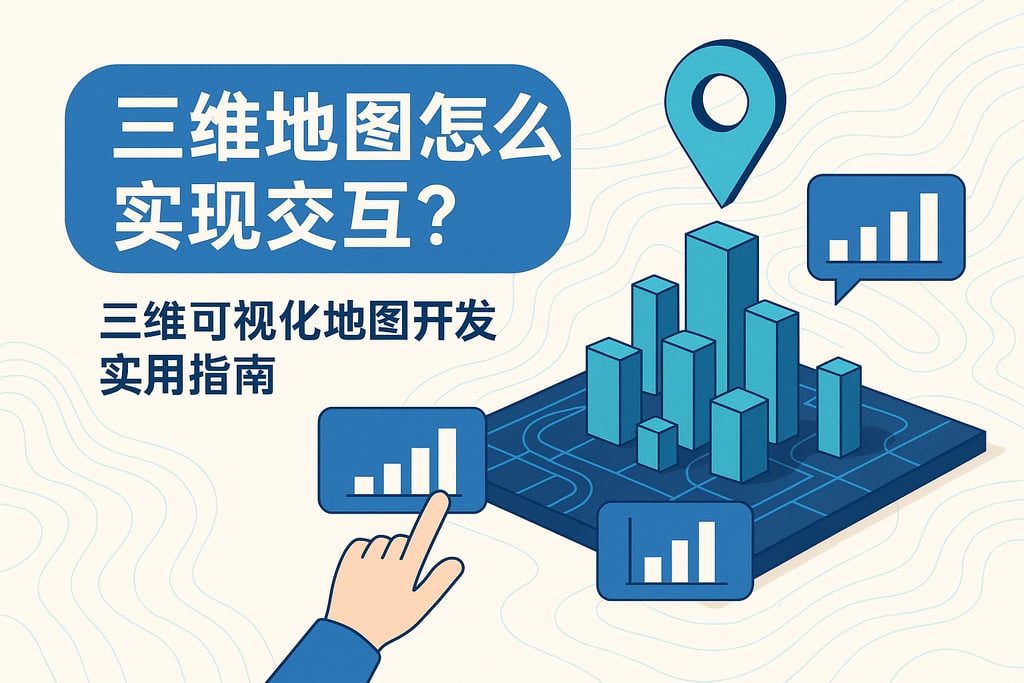 三维地图怎么实现交互？三维可视化地图开发实用指南