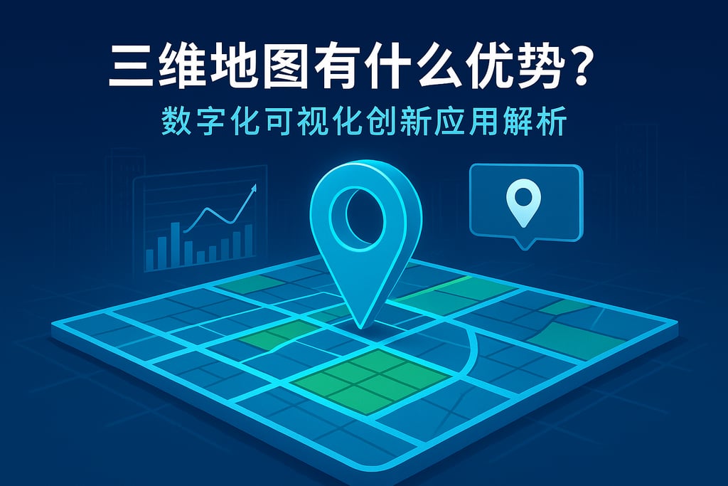 三维地图有什么优势？数字化可视化创新应用解析