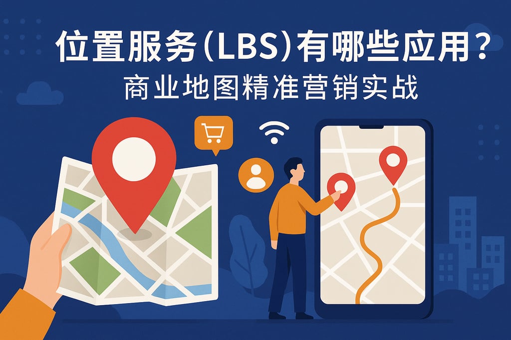 位置服务(LBS)有哪些应用？商业地图精准营销实战