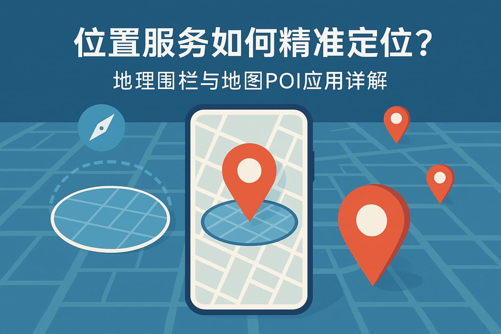 位置服务如何精准定位？地理围栏与地图POI应用详解