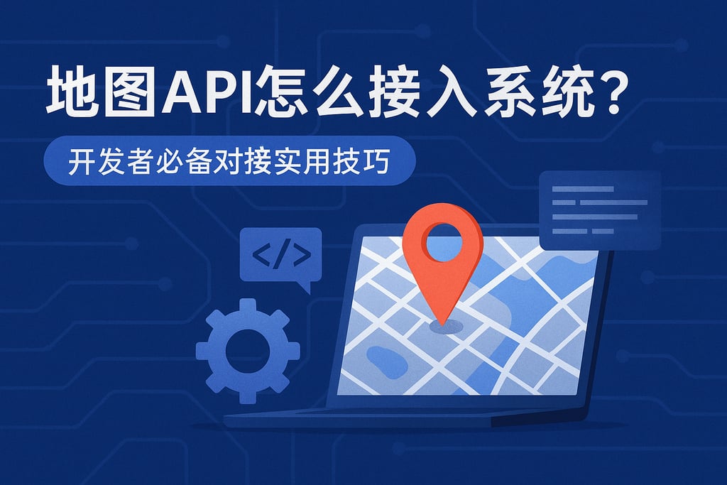 地图API怎么接入系统？开发者必备对接实用技巧