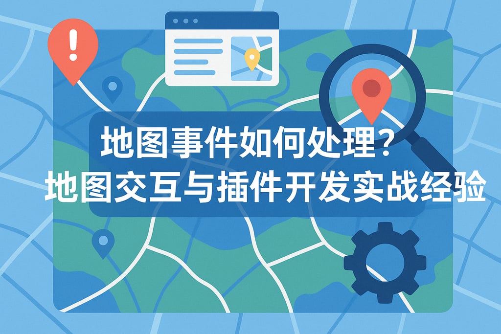 地图事件如何处理？地图交互与插件开发实战经验