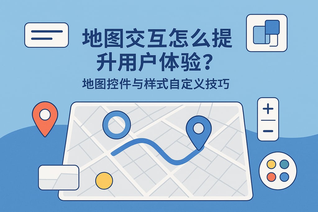 地图交互怎么提升用户体验？地图控件与样式自定义技巧