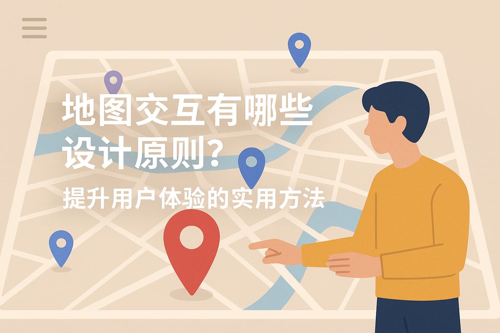 地图交互有哪些设计原则？提升用户体验的实用方法