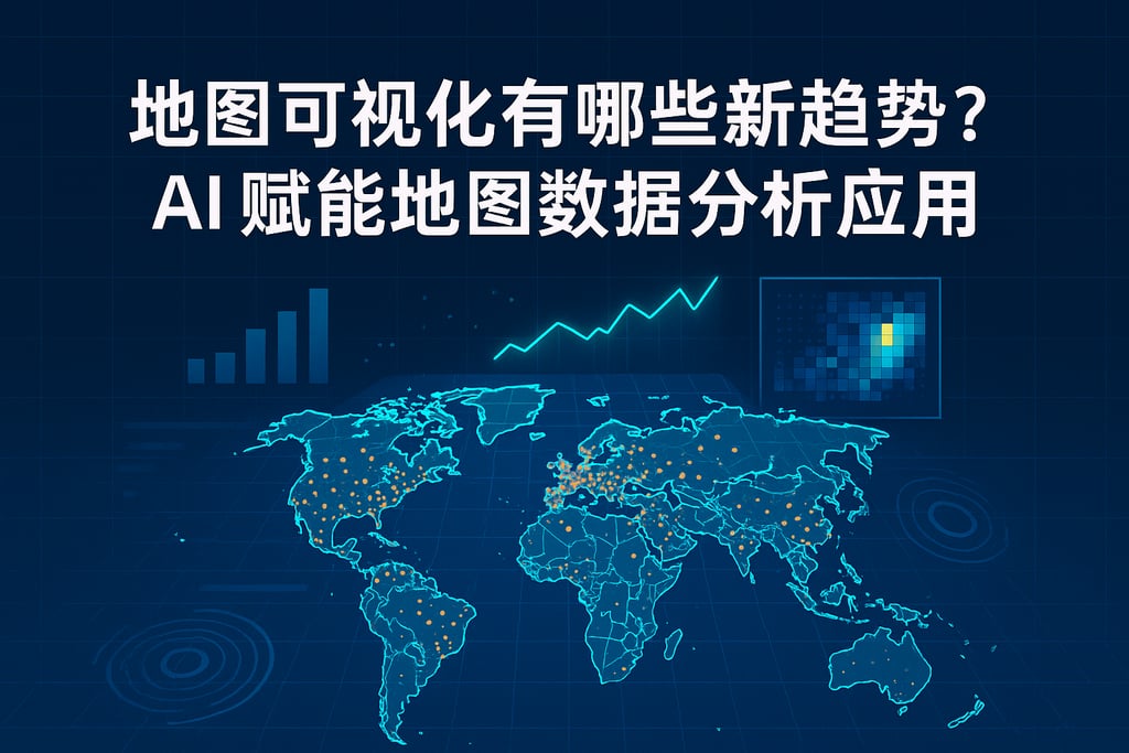 地图可视化有哪些新趋势？AI赋能地图数据分析应用
