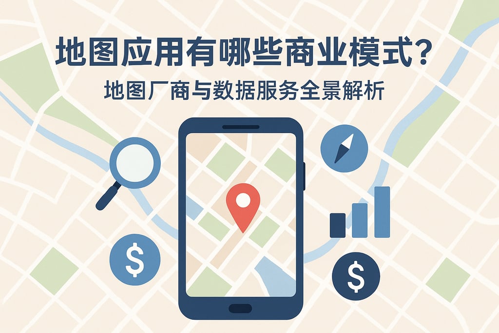 地图应用有哪些商业模式？地图厂商与数据服务全景解析