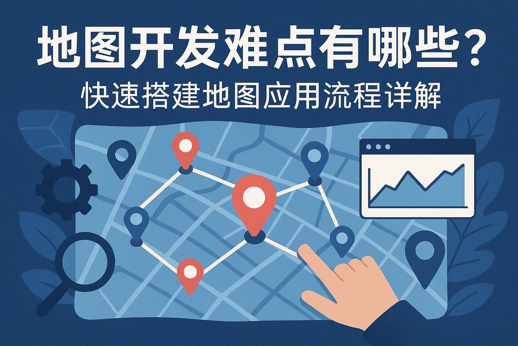 地图开发难点有哪些？快速搭建地图应用流程详解