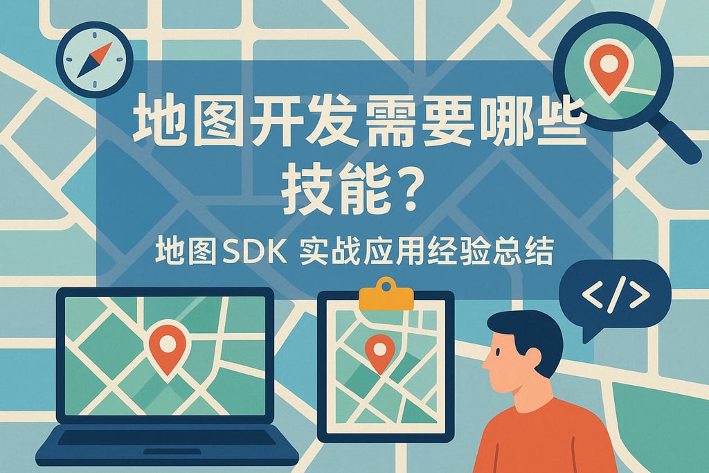 地图开发需要哪些技能？地图SDK实战应用经验总结