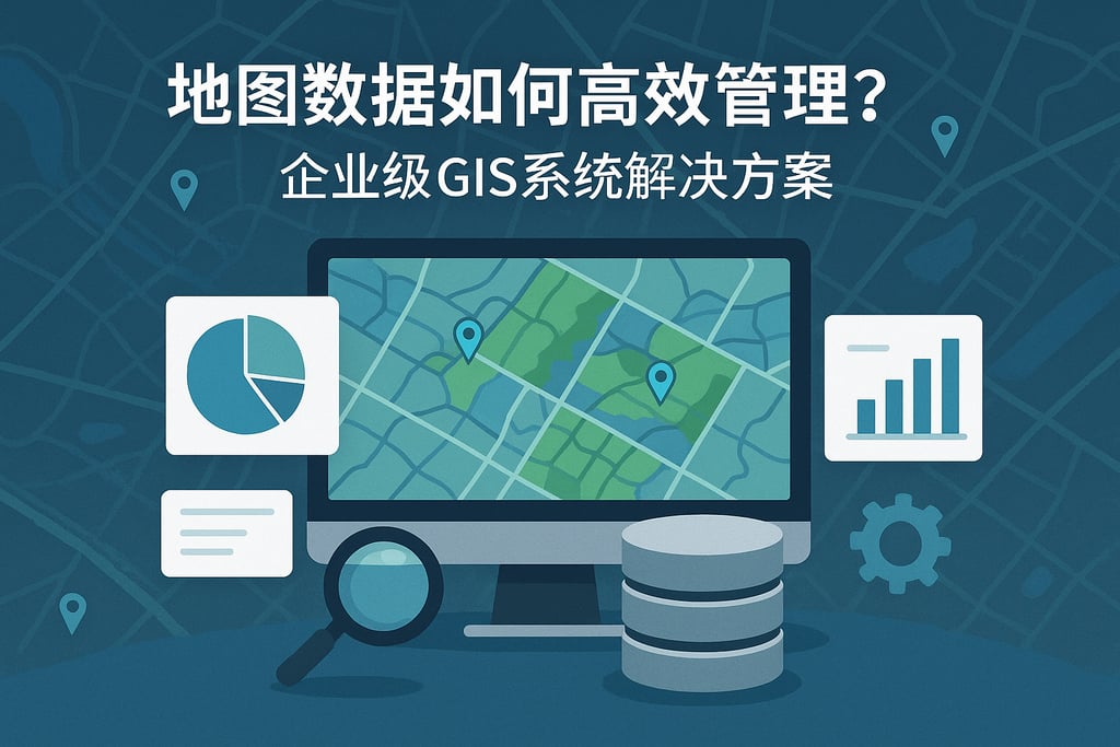 地图数据如何高效管理？企业级GIS系统解决方案