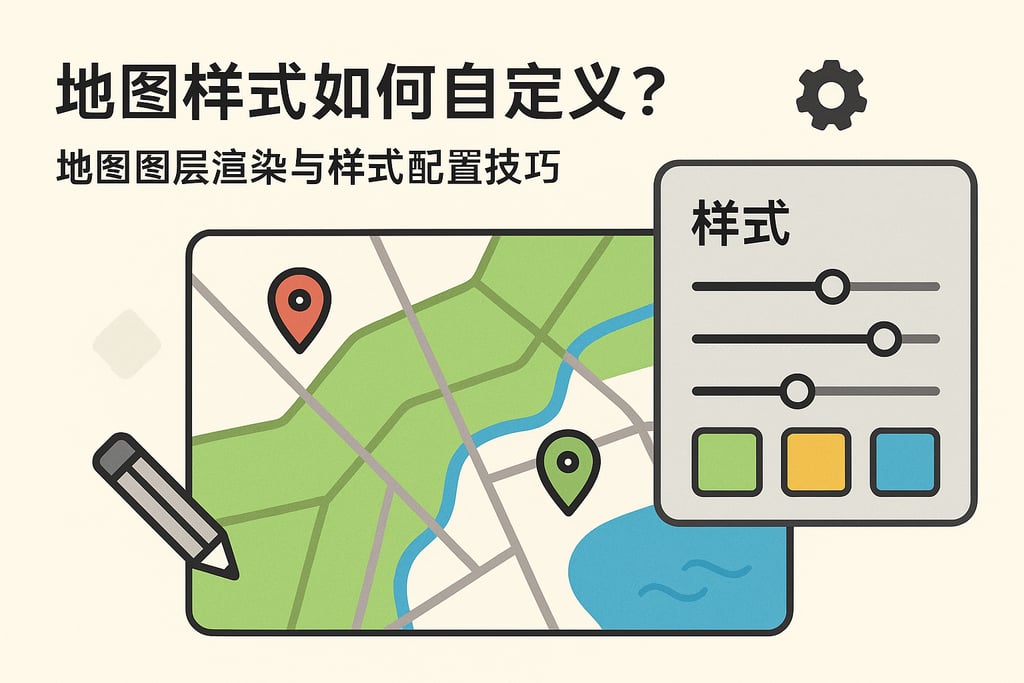 地图样式如何自定义？地图图层渲染与样式配置技巧