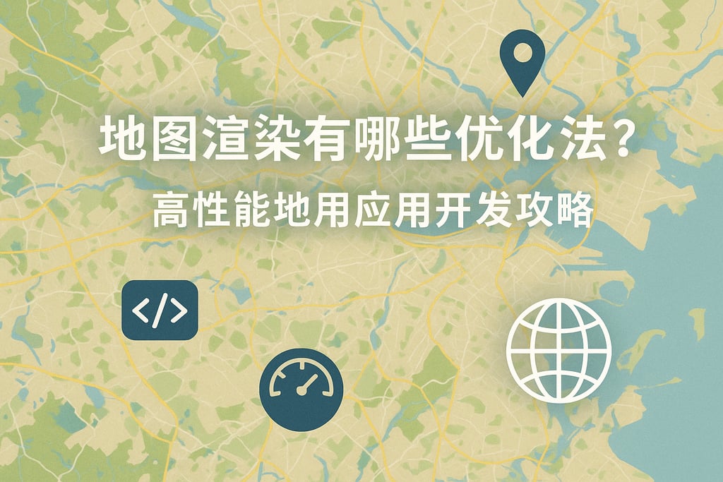 地图渲染有哪些优化方法？高性能地图应用开发攻略