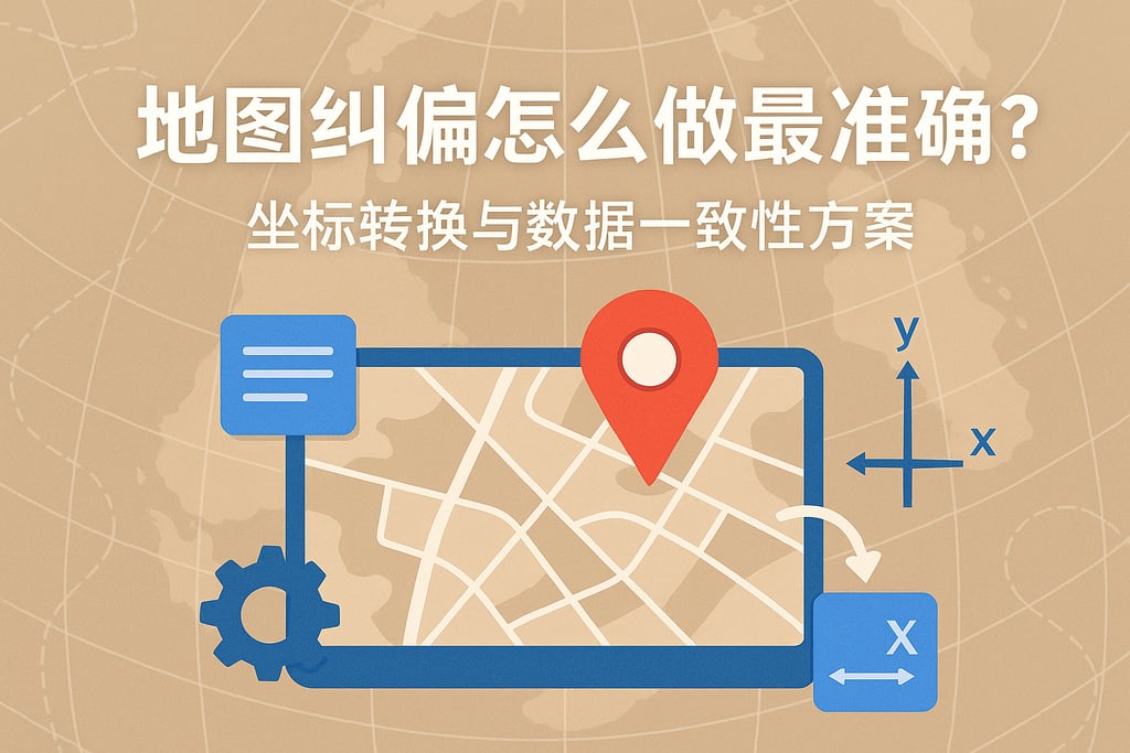 地图纠偏怎么做最准确？坐标转换与数据一致性方案