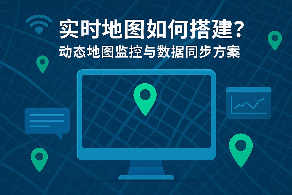 实时地图如何搭建？动态地图监控与数据同步方案