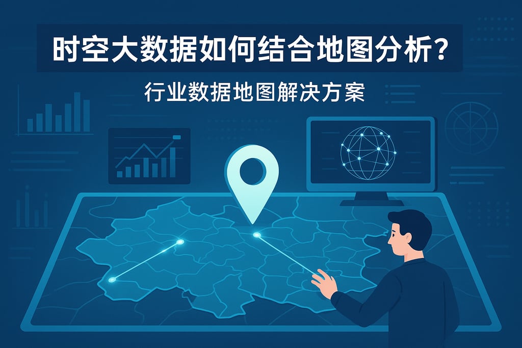 时空大数据如何结合地图分析？行业数据地图解决方案