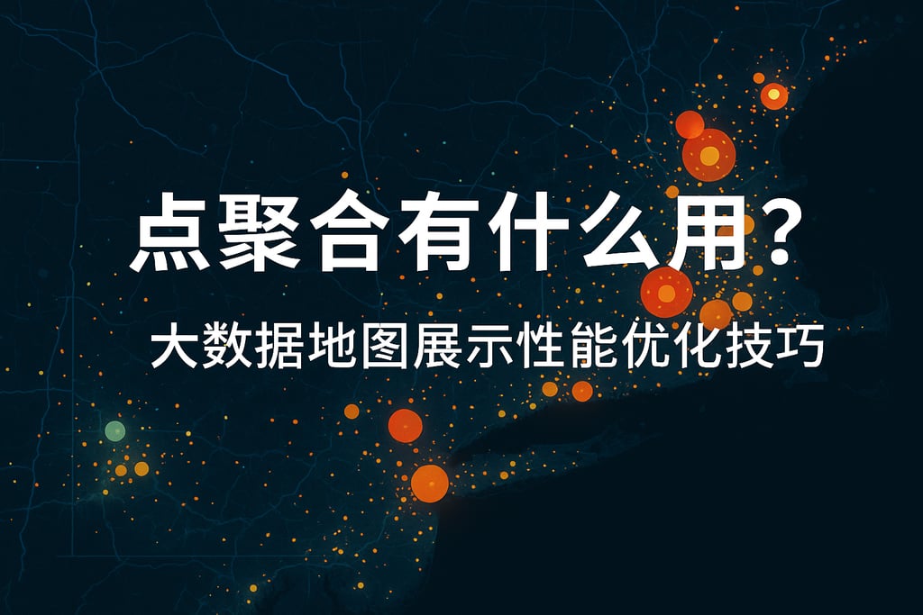 点聚合有什么用？大数据地图展示性能优化技巧
