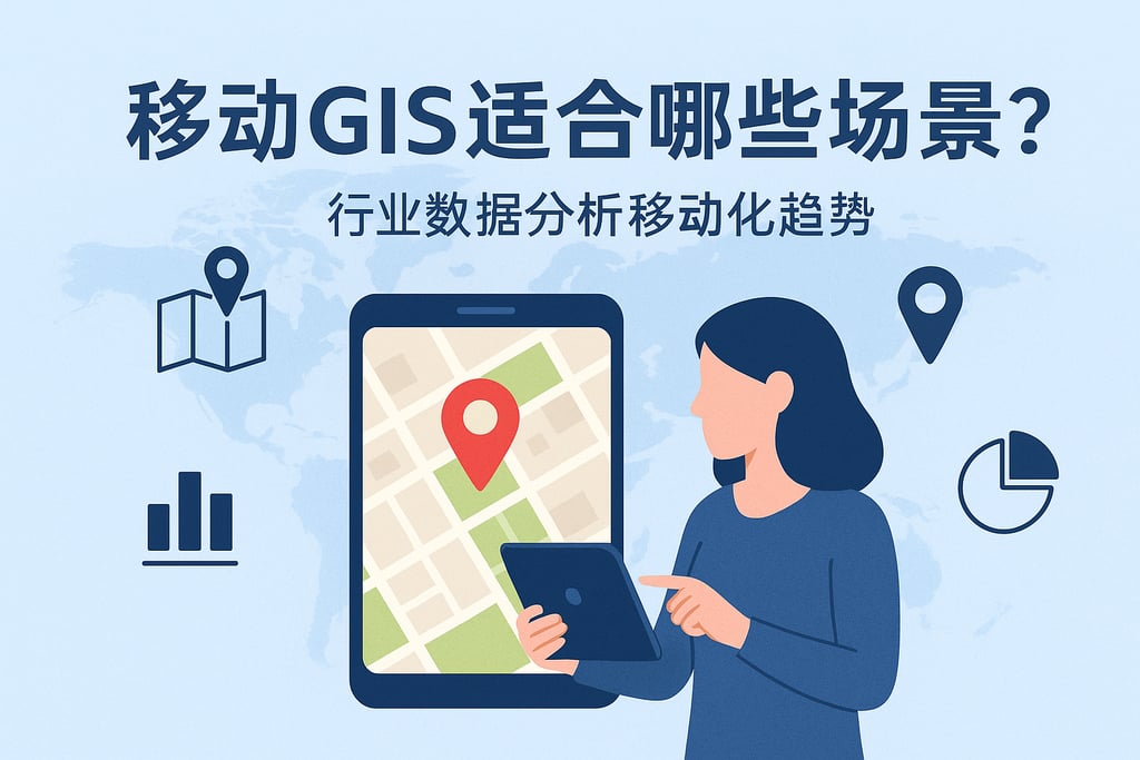 移动GIS适合哪些场景？行业数据分析移动化趋势