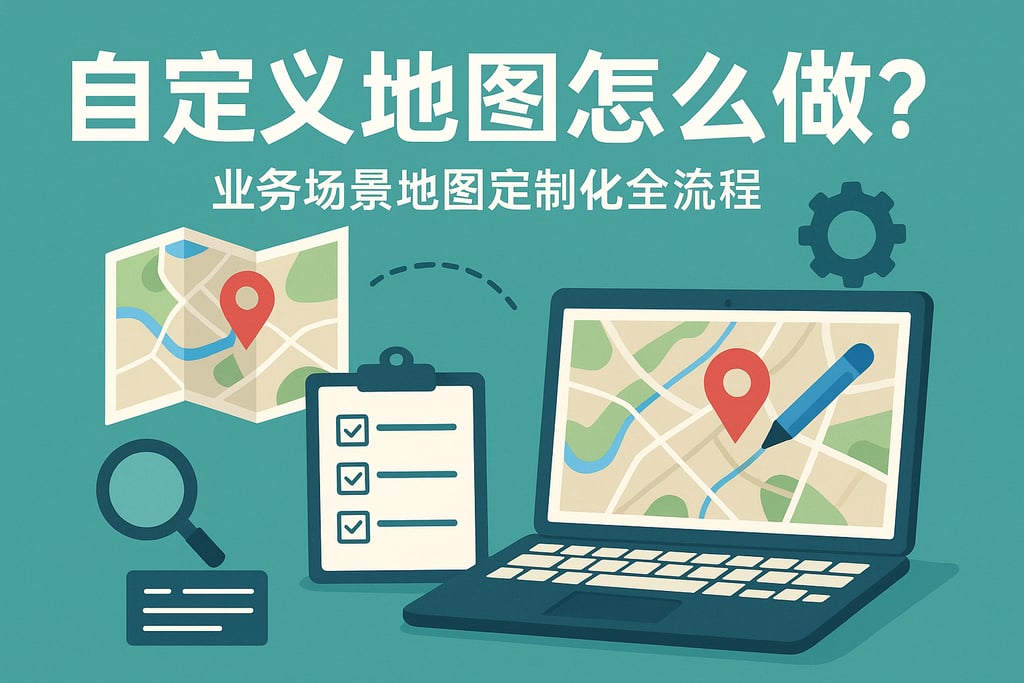 自定义地图怎么做？业务场景地图定制化全流程