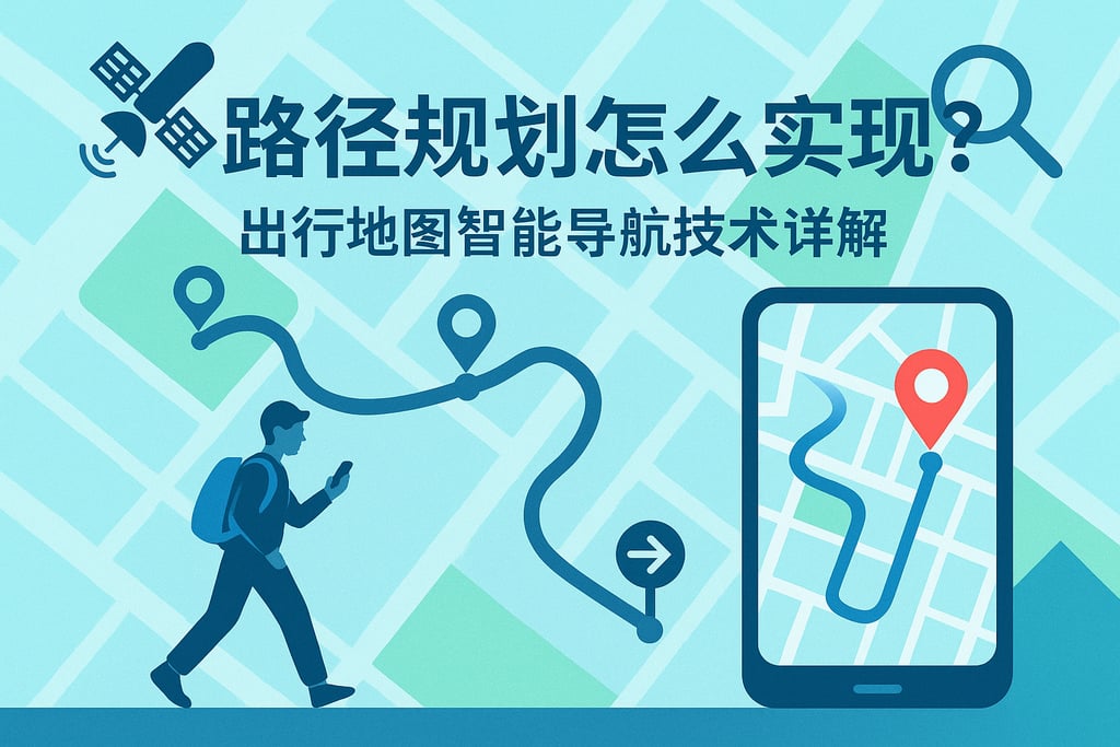 路径规划怎么实现？出行地图智能导航技术详解