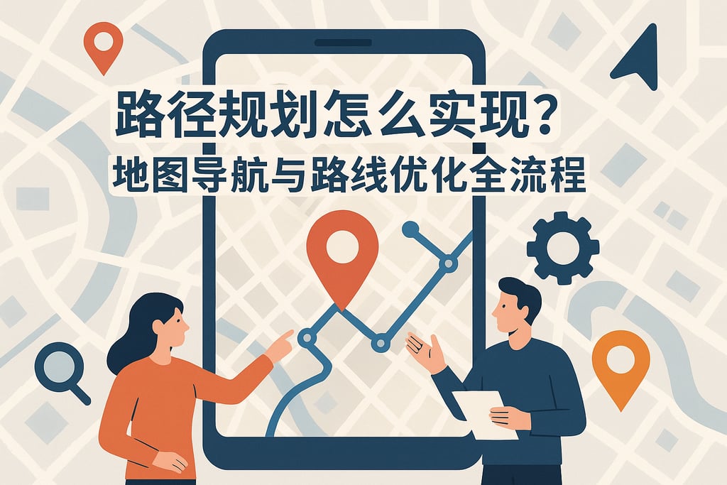 路径规划怎么实现？地图导航与路线优化全流程