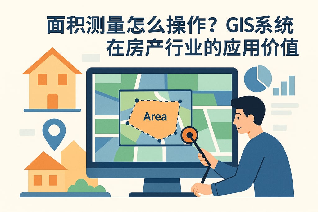 面积测量怎么操作？GIS系统在房产行业的应用价值