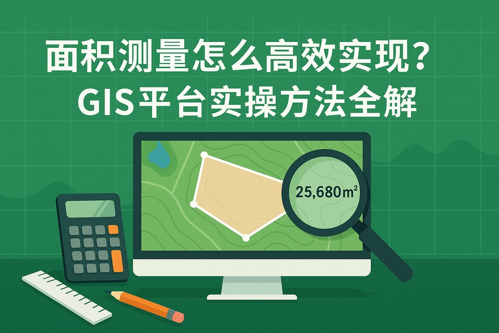 面积测量怎么高效实现？GIS平台实操方法全解