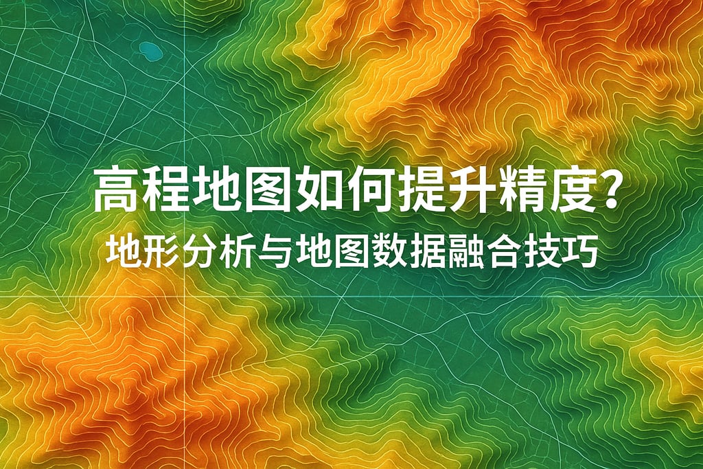 高程地图如何提升精度？地形分析与地图数据融合技巧