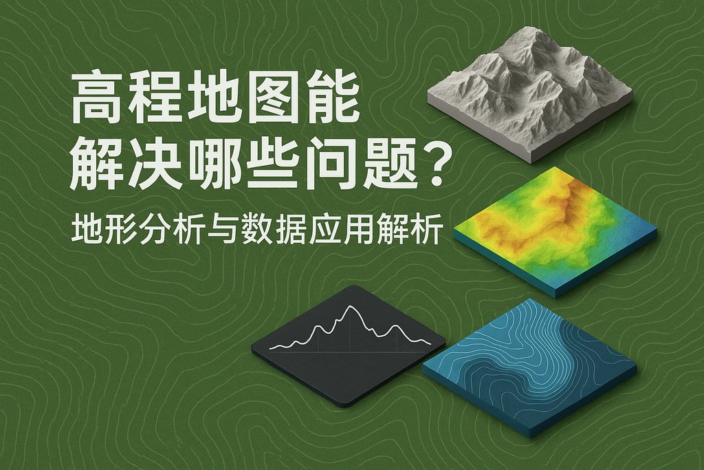 高程地图能解决哪些问题？地形分析与数据应用解析