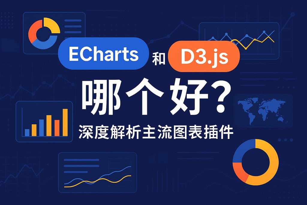 Echarts和D3.js哪个好？深度解析主流图表插件