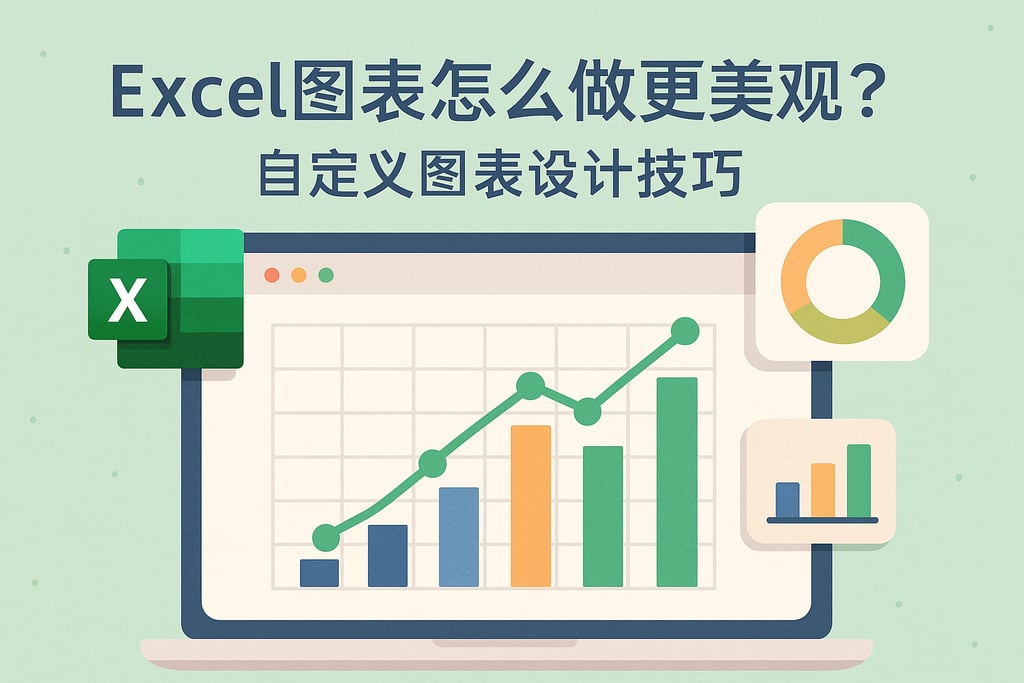Excel图表怎么做更美观？自定义图表设计技巧