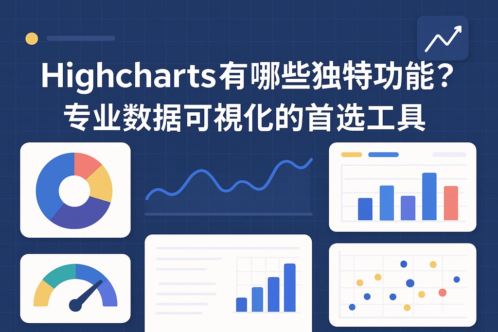 Highcharts有哪些独特功能？专业数据可视化的首选工具