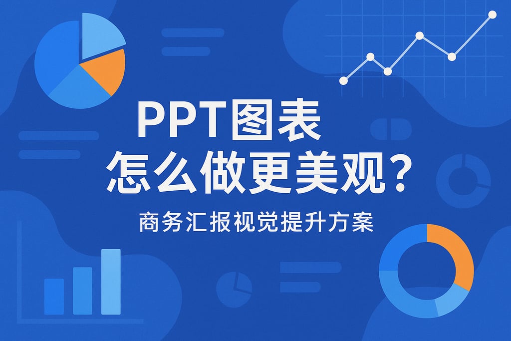 PPT图表怎么做更美观？商务汇报视觉提升方案