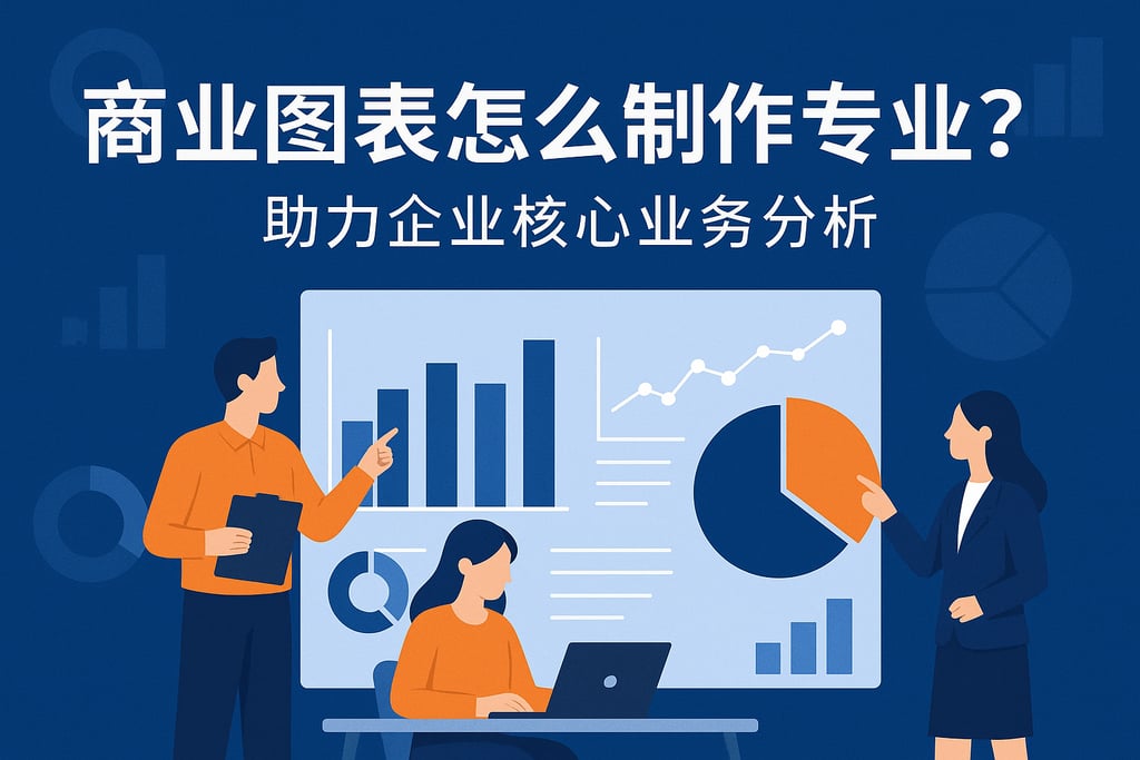 商业图表怎么制作专业？助力企业核心业务分析