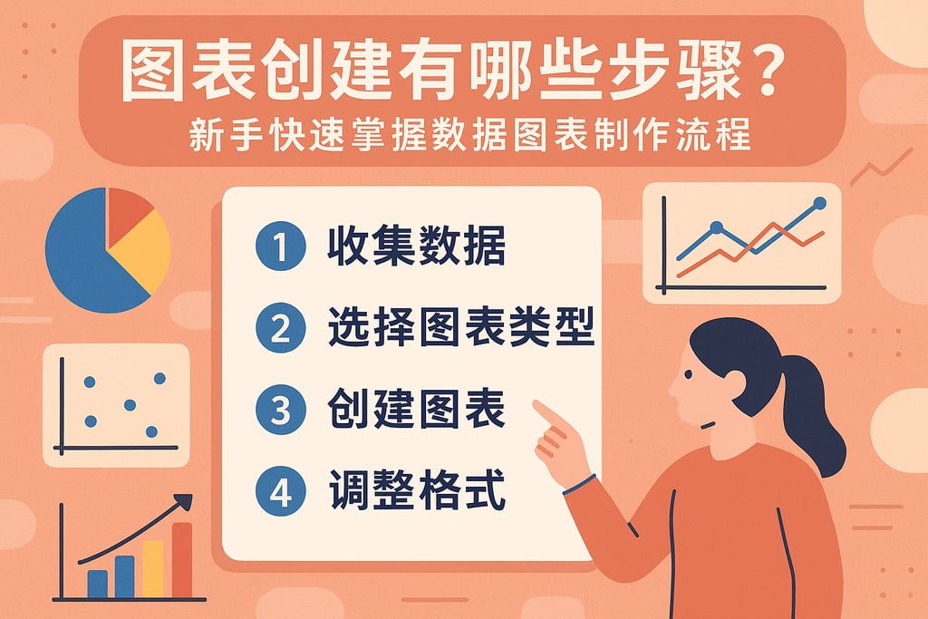 图表创建有哪些步骤？新手快速掌握数据图表制作流程
