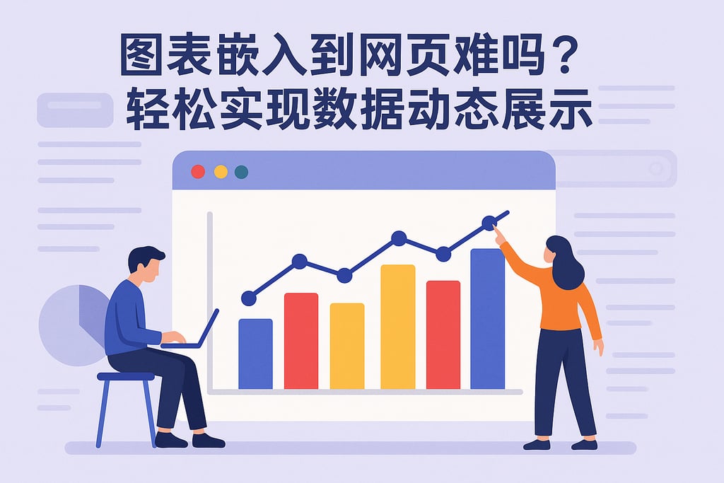 图表嵌入到网页难吗？轻松实现数据动态展示