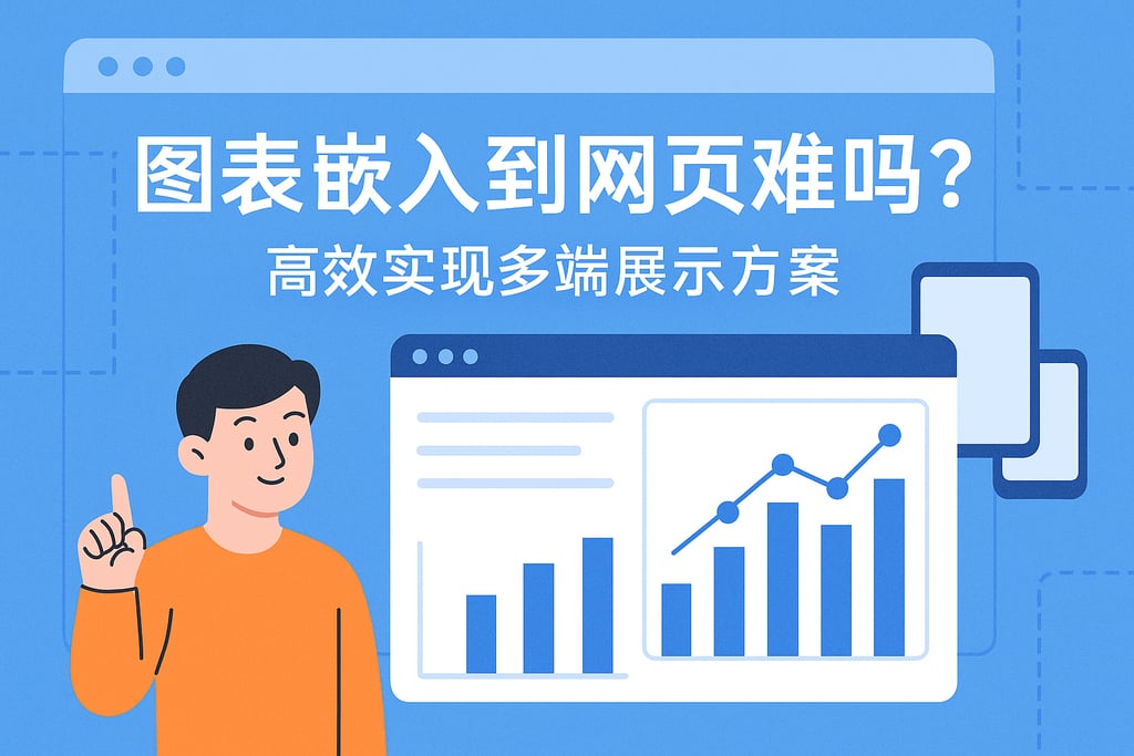 图表嵌入到网页难吗？高效实现多端展示方案