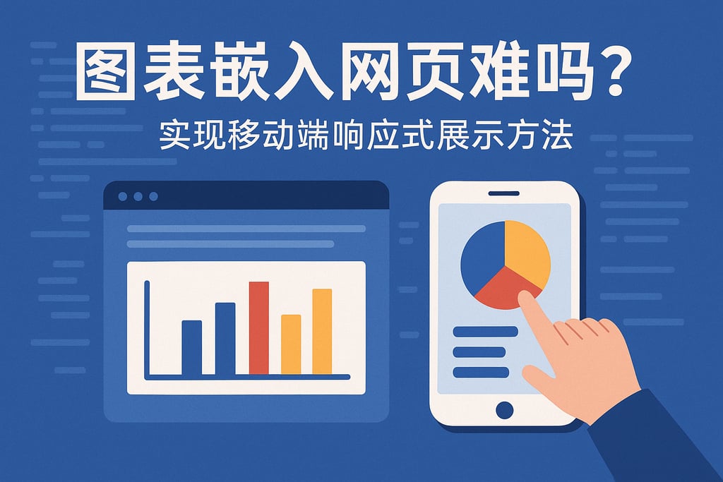 图表嵌入网页难吗？实现移动端响应式展示方法